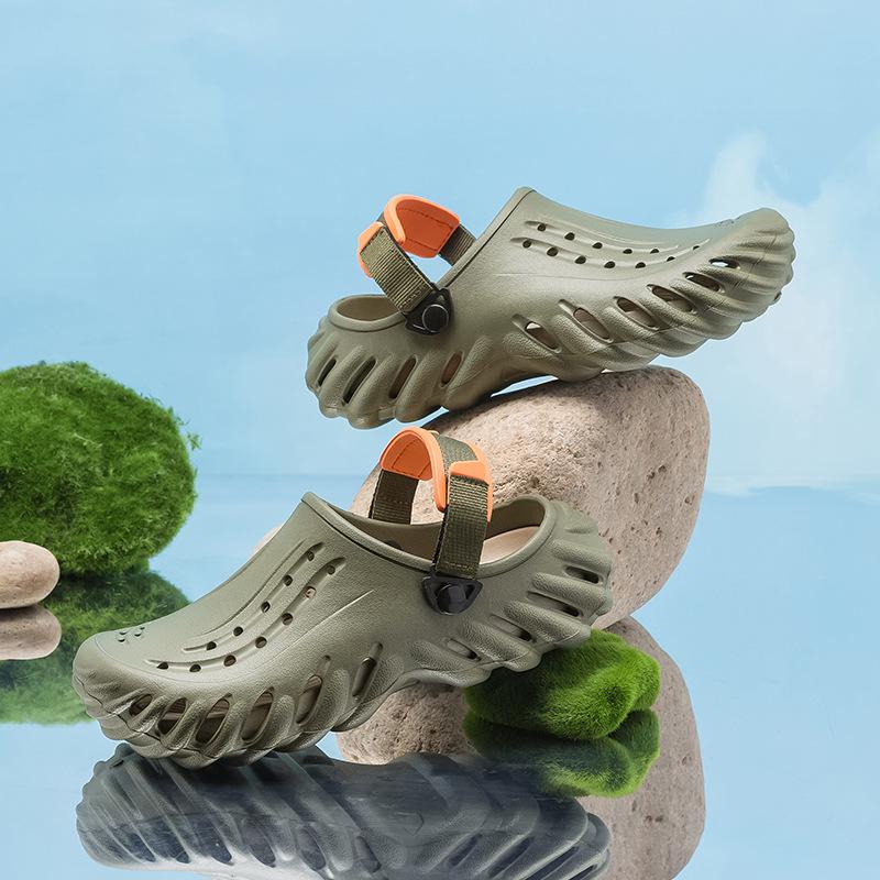 Men S Summer Breathable Waterproof Soft Sole Clog Sandals