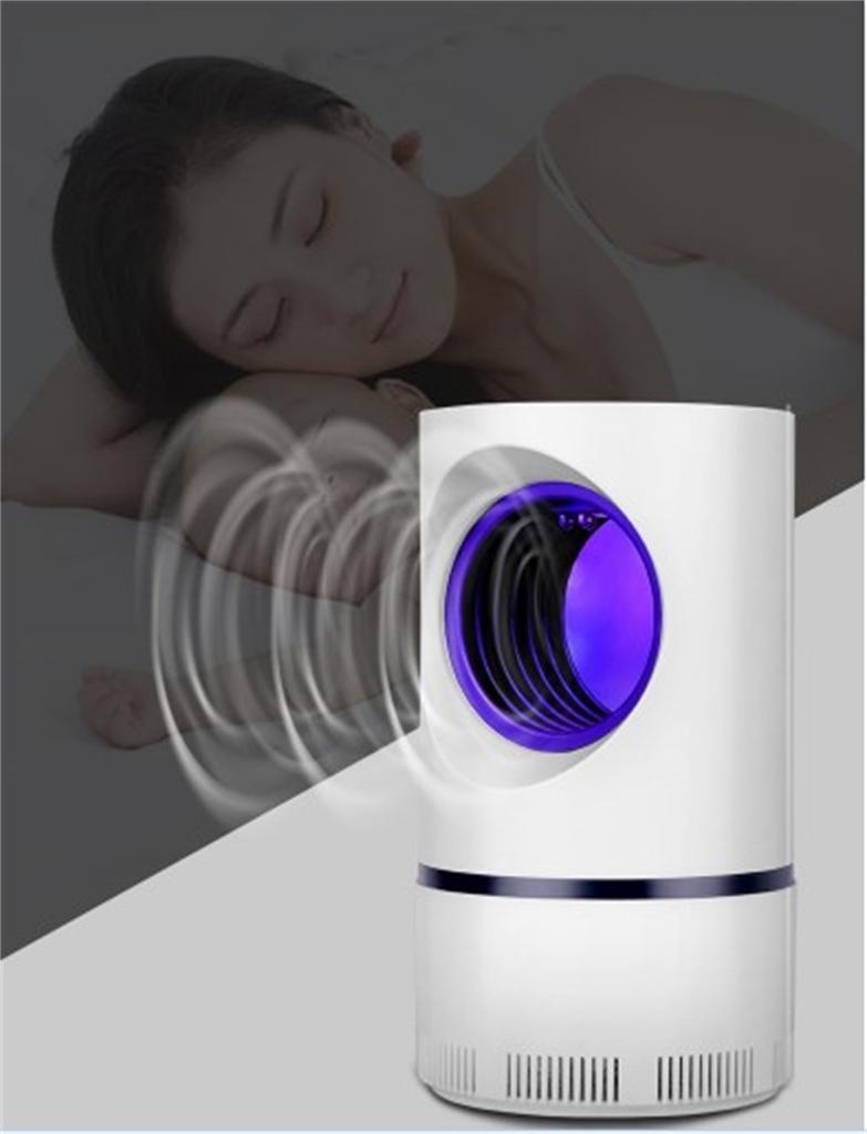 Summer Intelligent Household Bedroom Light Wave Mosquito-killing Lamp White