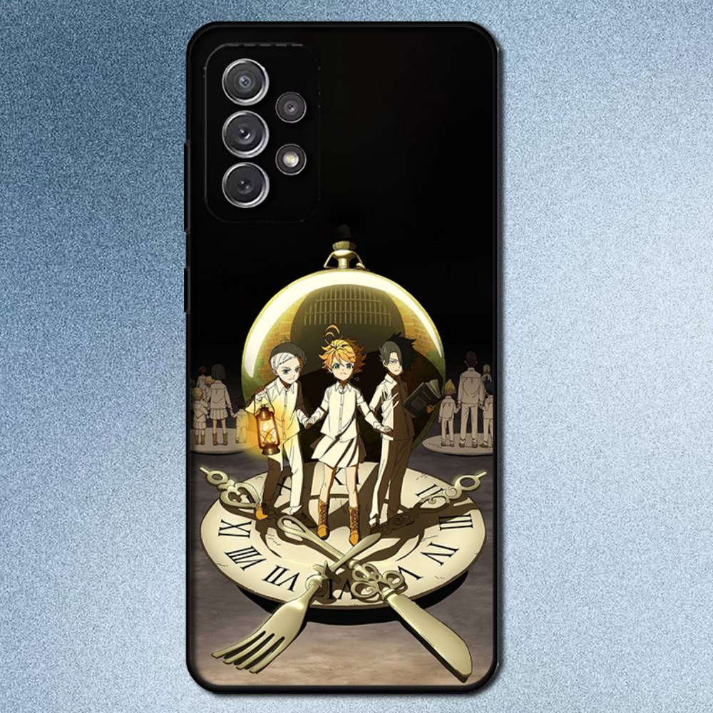 The P-Promised N-Neverland Phone Case For Samsung S25,S24,S21,S22,S23,S30,Ultra,S20,Plus,Fe,Lite,Note,10,9,5G Black Cover