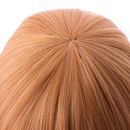 Eileen Quintessential Quintuplets Nakano Yotsuba Cosplay Wig, Heat-Resistant, Anime Wig, Disguise Wig for School Festivals [Includes Net]