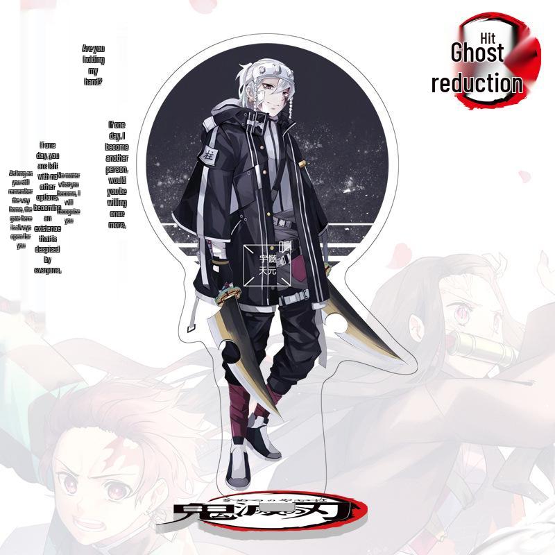 Demon Slayer 40-1 Duży Akrylowy Standee: Kolekcjonerska figurka Tanjiro i Nezuko