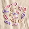 Korean-Style Sweet Dopamine-Colored Girls' Bangs Hair Clip Women'S Small Colorful BB Hair Accessory