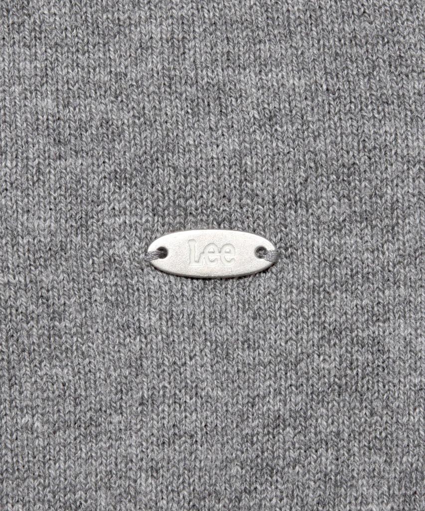 LEE Women'S Cotton Cashmere V-Neck Knit Gray