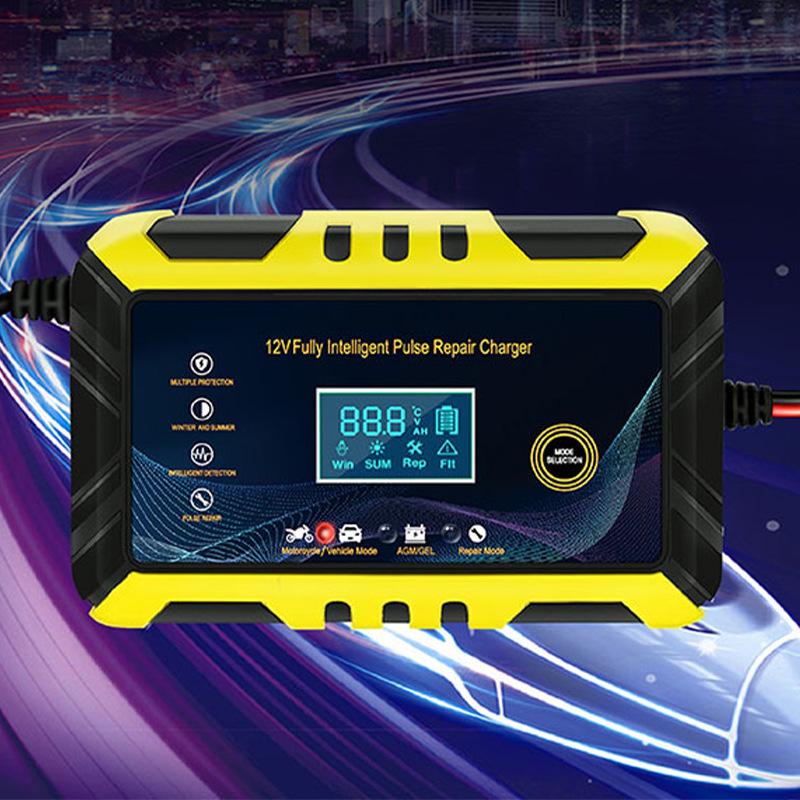12V 6A Inteligentna ładowarka samochodowa z naprawą impulsową