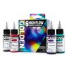 Golden Acrylic High Flow 949 30ml Airbrush 6 Color Set 13120949