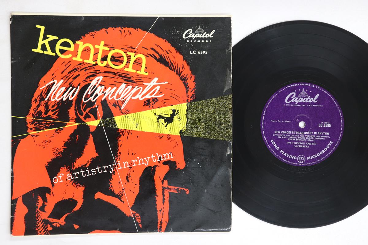 

10inch Record STAN KENTON - New Concepts Of Artistry In Rhythm LC6595 CAPITOL 1953 UK Jazz Used