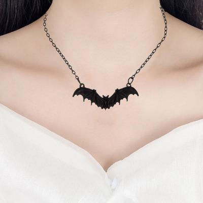 Náhrdelník Gotický Vintage Bat Choker Přívěsek Náhrdelník Halloween čarodějnice šperky Dámské Jedinečný stylový dárek