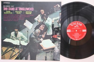 LP Record DUKE ELLIMGTON  Duke At Tanglewood SHP2436 VICTOR Japan Jazz Used