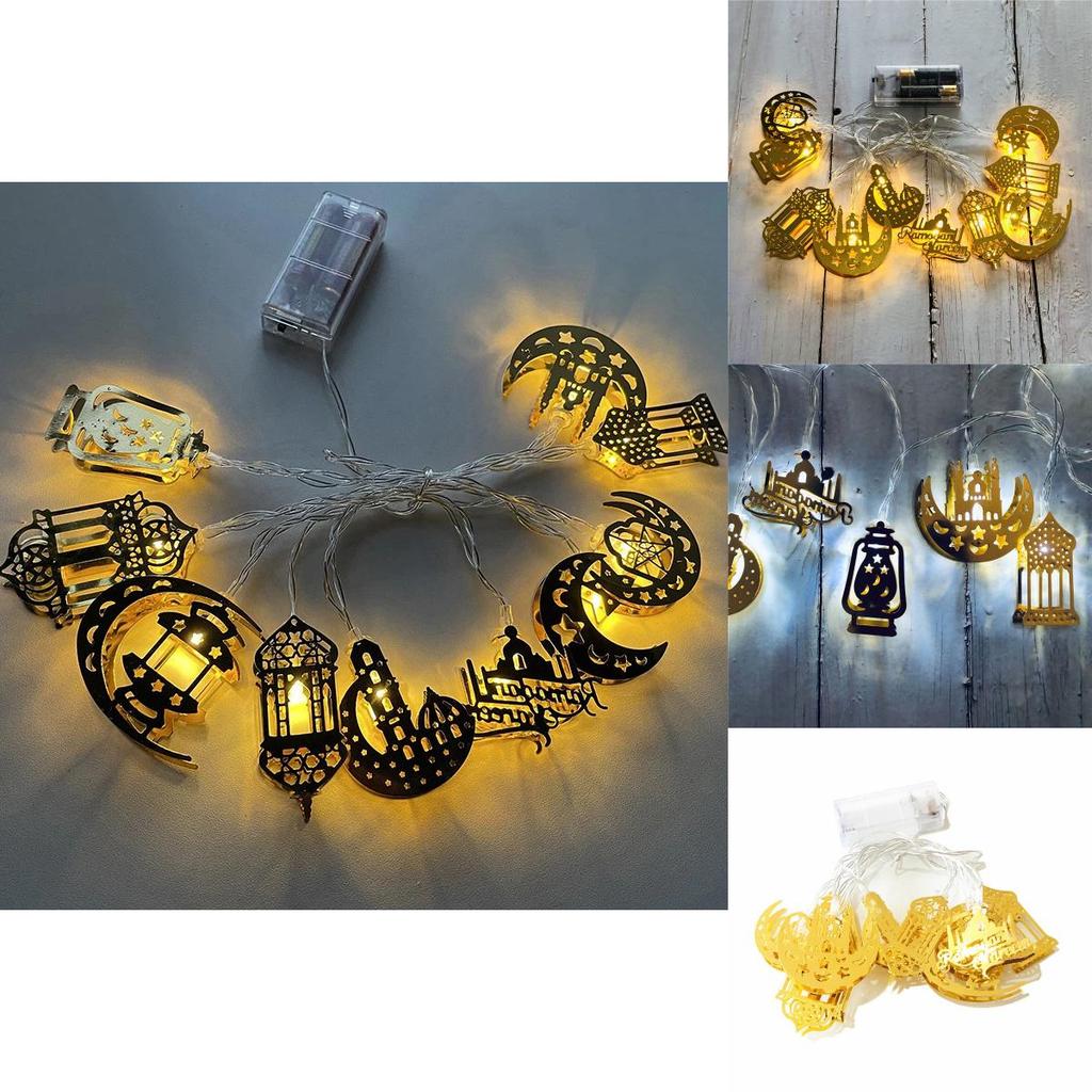 Exquisite Eid Mubarak Ramadan Led Fairy String Light For Festive Home Decor