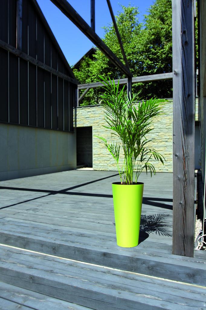 Tubus Slim DTUS300 Hoher Blumentopf | Weiß