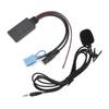 Car Audio For Smart Fortwo 450 Radio Bluetooth 5.0 AUX Cable Adapter with Handsfree Microphone Wireless Audio Streaming