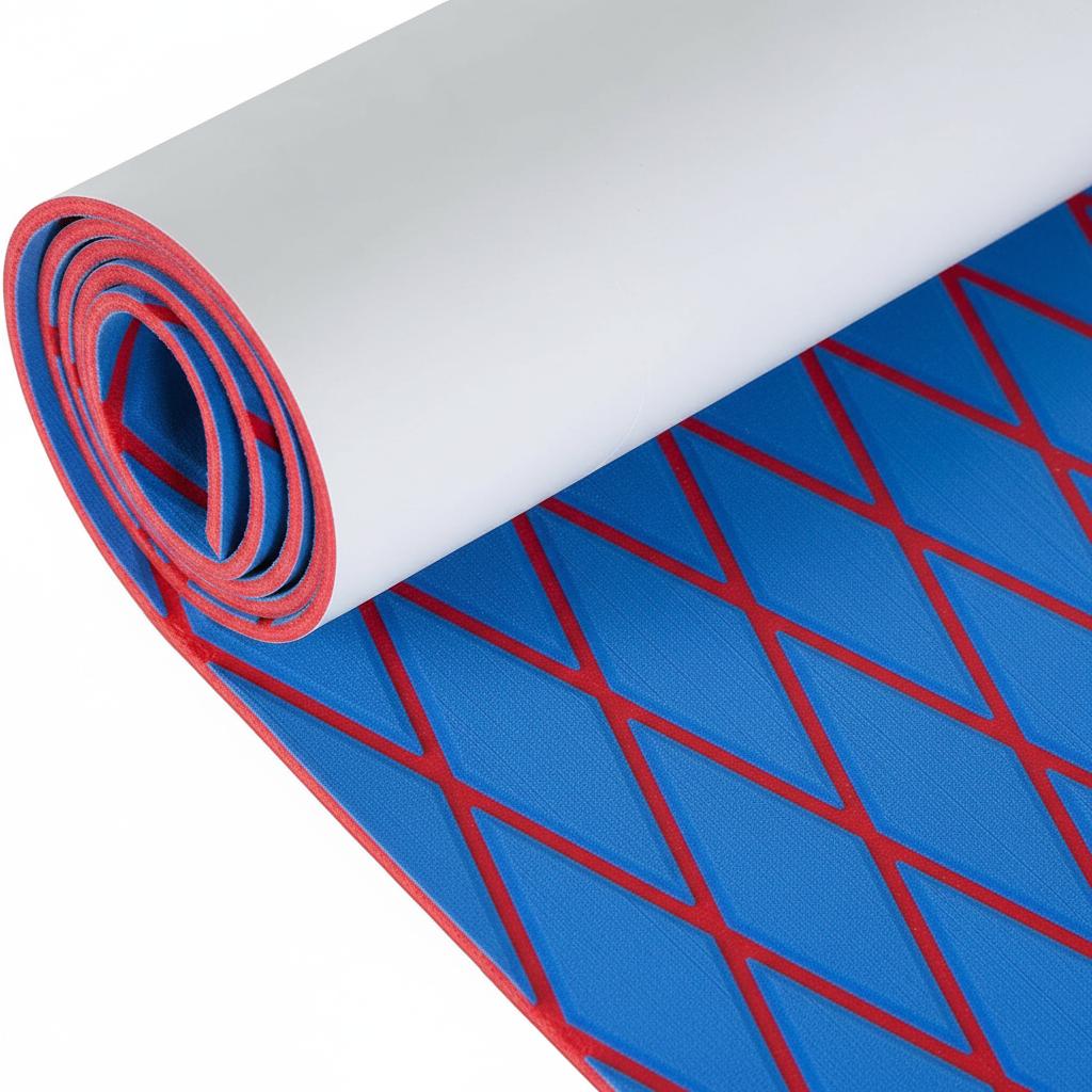 1900*350*5mm Diamond Pattern EVA Foam Material Carpet Mat Anti-slip for Yacht Kayak Marine Accessories Boat Decking Flooring Mat