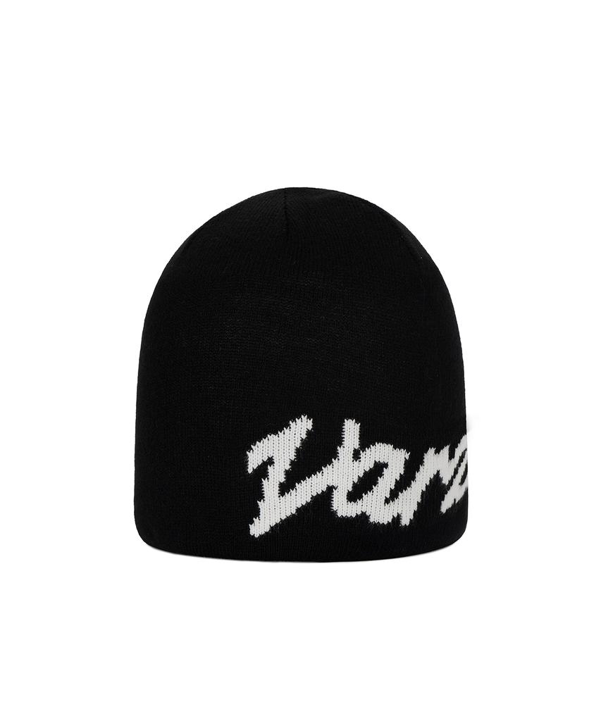 Bajal New Wave Bazal Jacquard Beanie Black