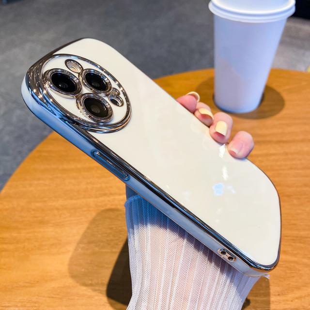 Luxury Soft Plating Electroplated Phone Case For Iphone 14 13 12 11 Pro Max Xr Xs Max X 13pro 11 14 Plus Shockproof Bumper Cover