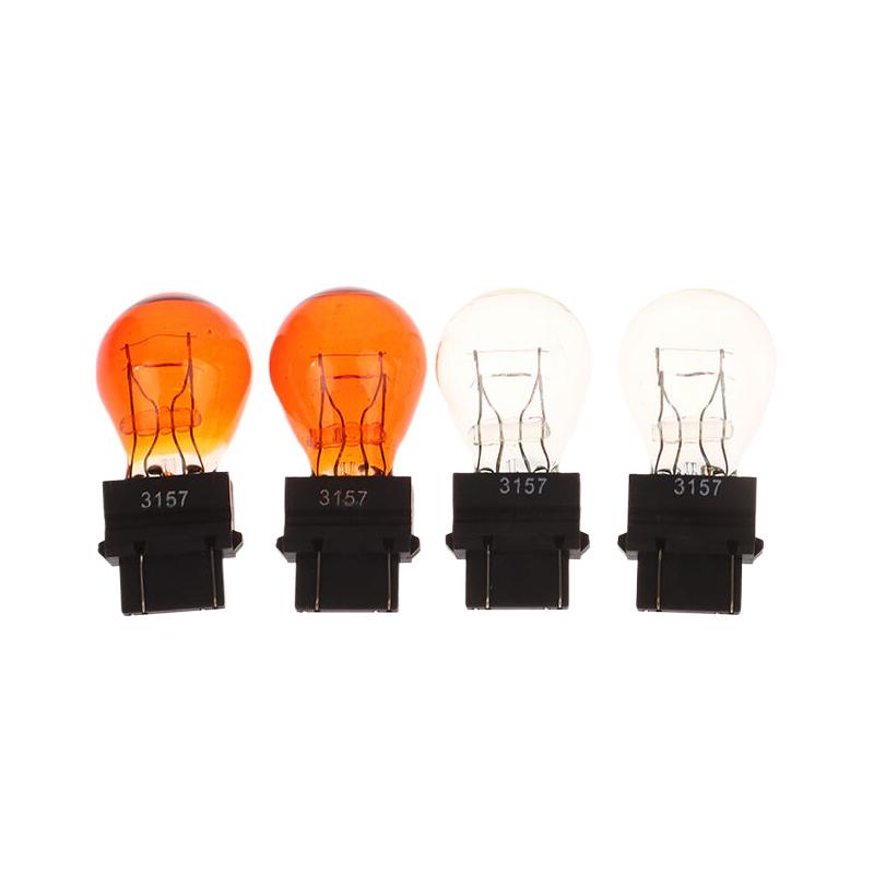 2Pcs 3157 DC12V 21/5W Car Brake Light Bulbs Halogen Lamp Quartz Glass Turn Signal Light Brake Lights Reverse Lamp Bulbs 7