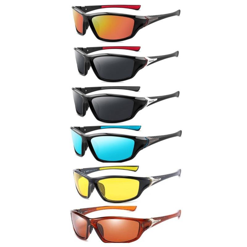 

6 шт. Велосипедные солнцезащитные очки UV400 Поляризованные Солнцезащитные очки для бега Велосипедные Модные очки