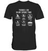 Road Cyclist - Things I Do In My Spare Time - Road Bike T-Shirt Bicycle Gifts - Premium Shirt