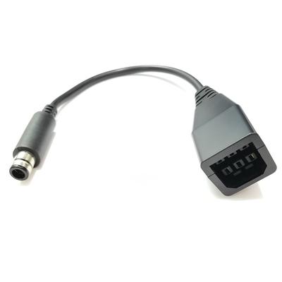 Power Supply Converter Cable Black for Xbox 360 To Xbox 360 E 9.84
