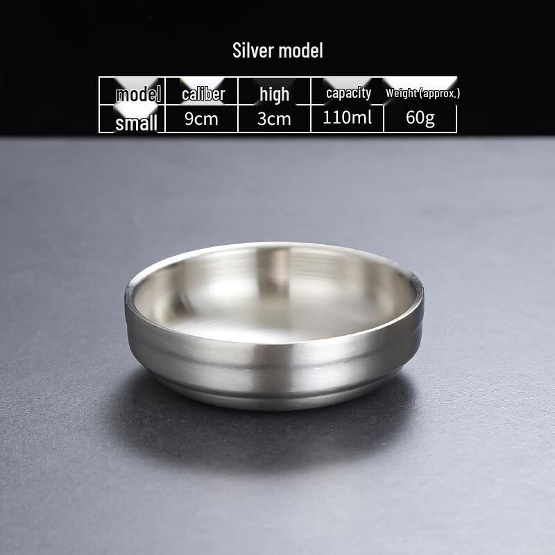 Wutuo 12cm Mehrzweck-Edelstahlschüsseln