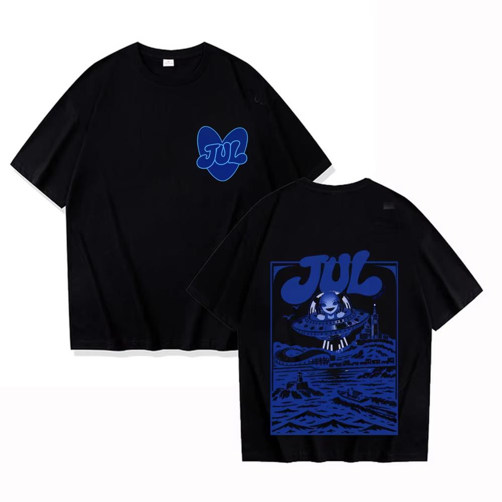 2026 Summer Rapper Jul Graphic T Shirt Unisexs Unisex Clothing Fashion Hip Hop Tshirt Casual Cotton Short Sleeve Tshirts