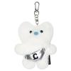Kirby Cat Keyring White CK2500TC22WH