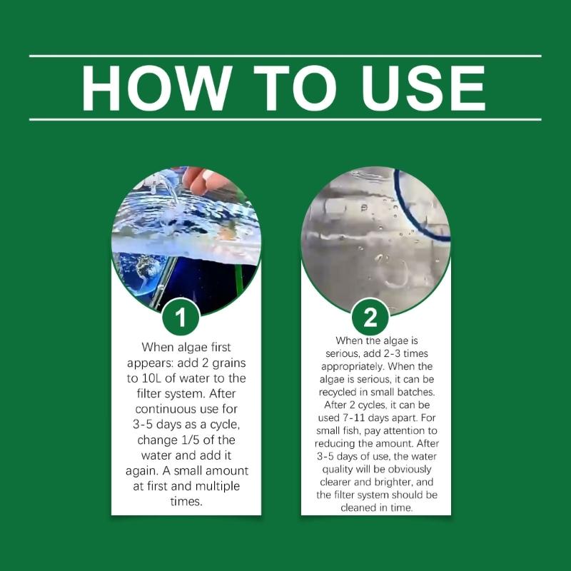 Advanced Formula Aquariums Water Cleaner Aquariums Water Purification Tablets for Fish Lover
