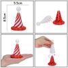 New Impossible Pyramid Passthrough 3D Printed Fidget Toy Christmas Hat Christmas Tree Fidget Toys