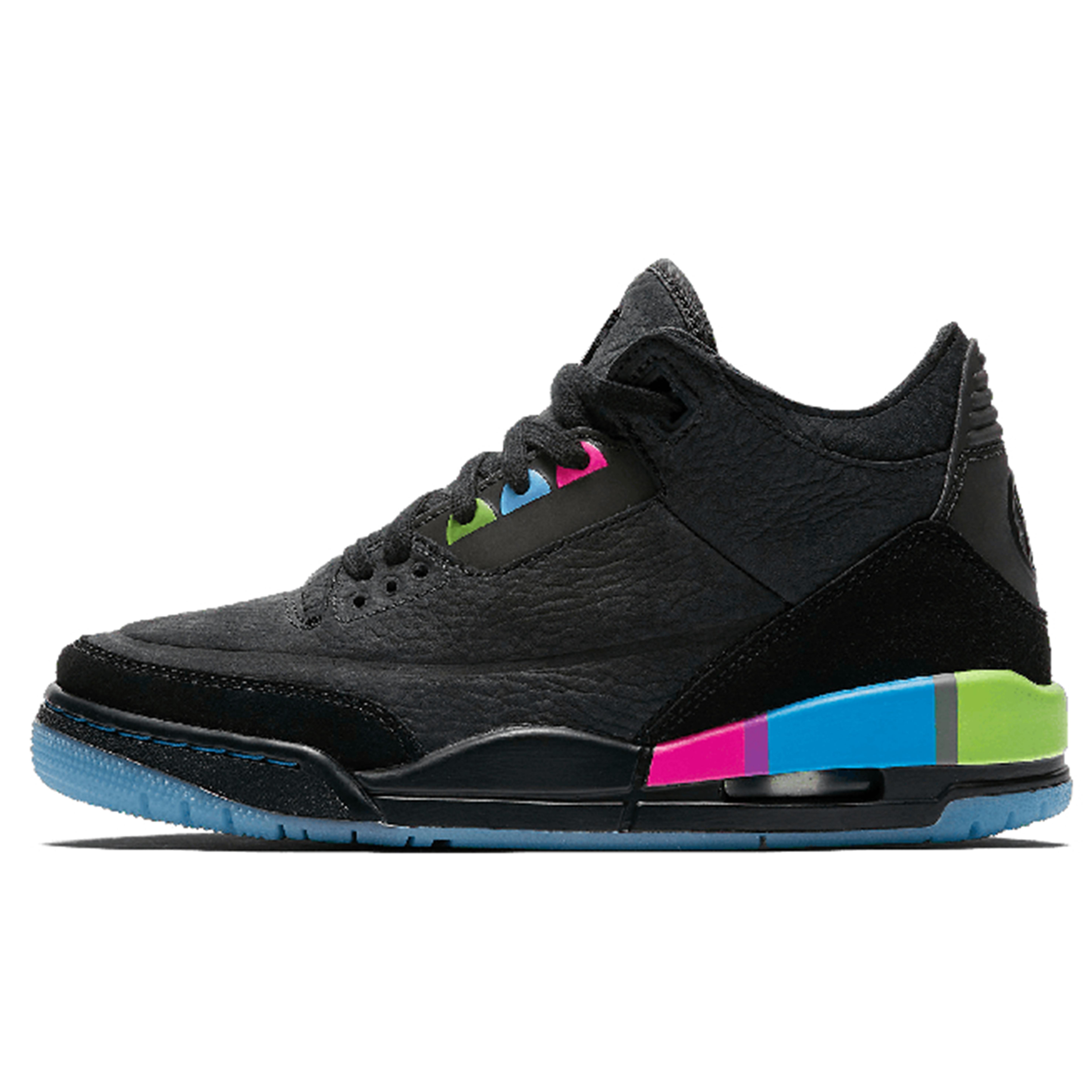 (GS) Air Jordan 3 Retro SE Quai 54 Kids AT9194-001 EU 36
