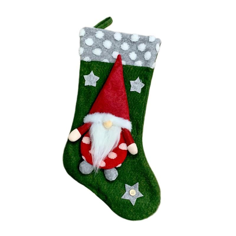 Christmas Socks Gift Bag Christmas Ornaments Children's Candy Bag Christmas Socks Gifts Candy Socks Pendant