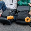 2Pcs Miniature Bread Plushie Keychain Portable Food Themed Bag Accessory Fun Stuffed Toy Bags Pendant for Student