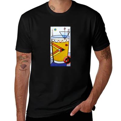 Kandinsky Beer Pint Tshirt Minimal Art Print Tshirt
