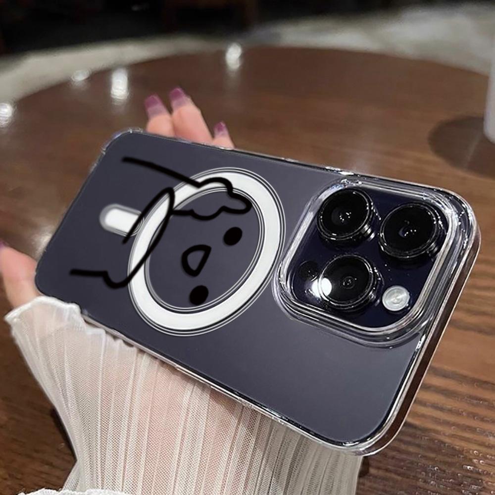 Magnetic Phone Case for iPhone 12 14 16 17 Pro 17 16 15 14 13 12 Pro Max  12 13 14 15  16 High Quality Shockproof Shell Full Protection Cute Style
