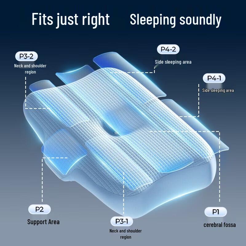 CLORIS Cervical Traction Massage Pillow - A1-P Butterfly CN plug (adapter included)