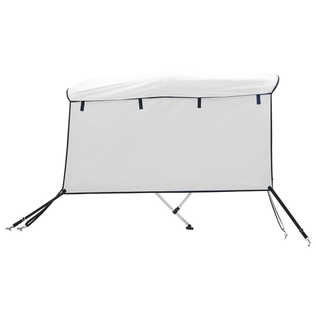 3 Bow Bimini Top with Side Panels 183 x (154 167) x 137 cm