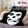 Misfits 2D Flat Pattern Flannel Blanket High quality All Seasons Warmth and Comfort Perfect for Christmas Gifts.NMT0928117