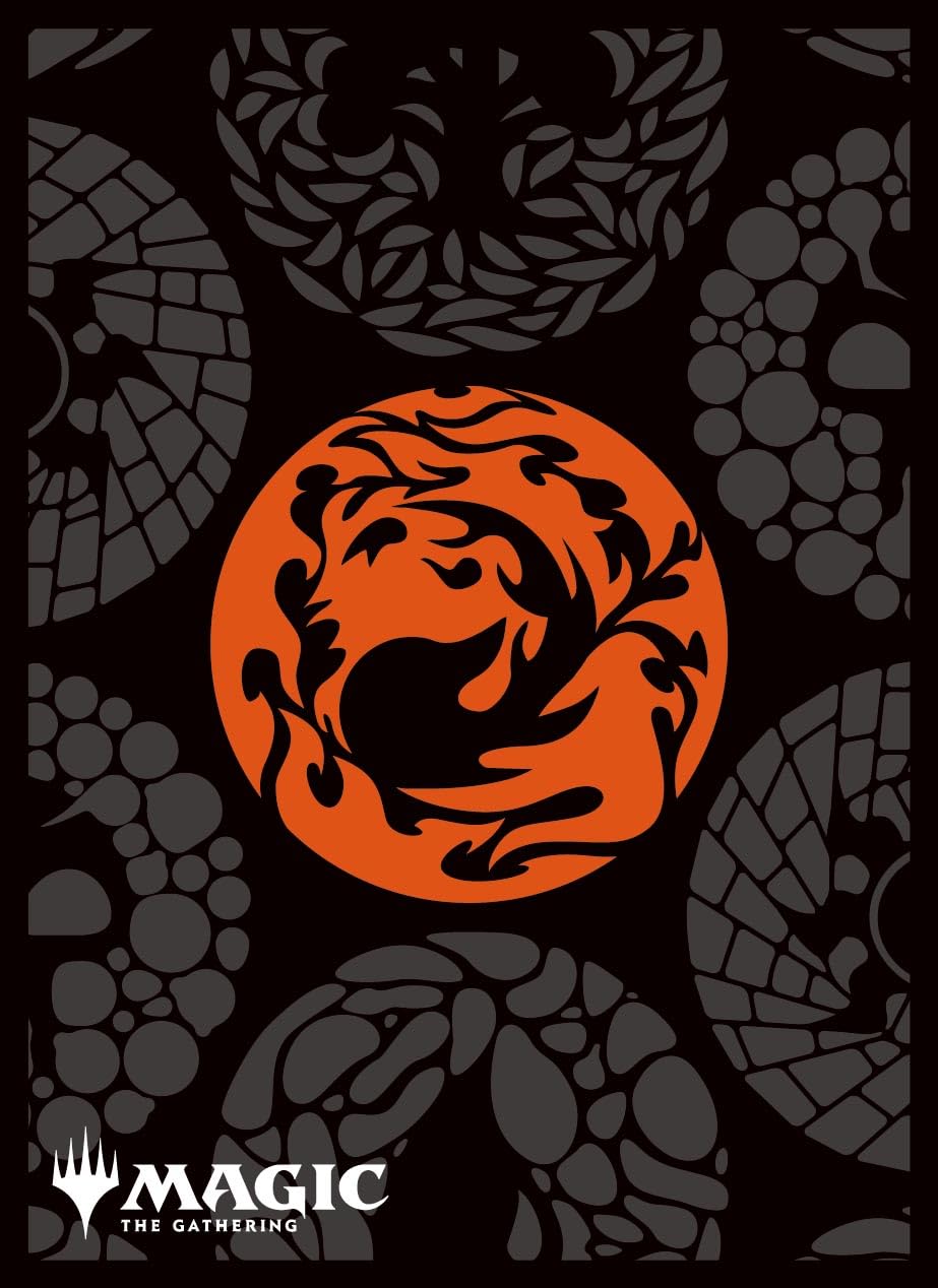 

The Gathering Players Card Sleeve MINIMALIST Red Mana Magic MANA- (Pattern) MTGS-295