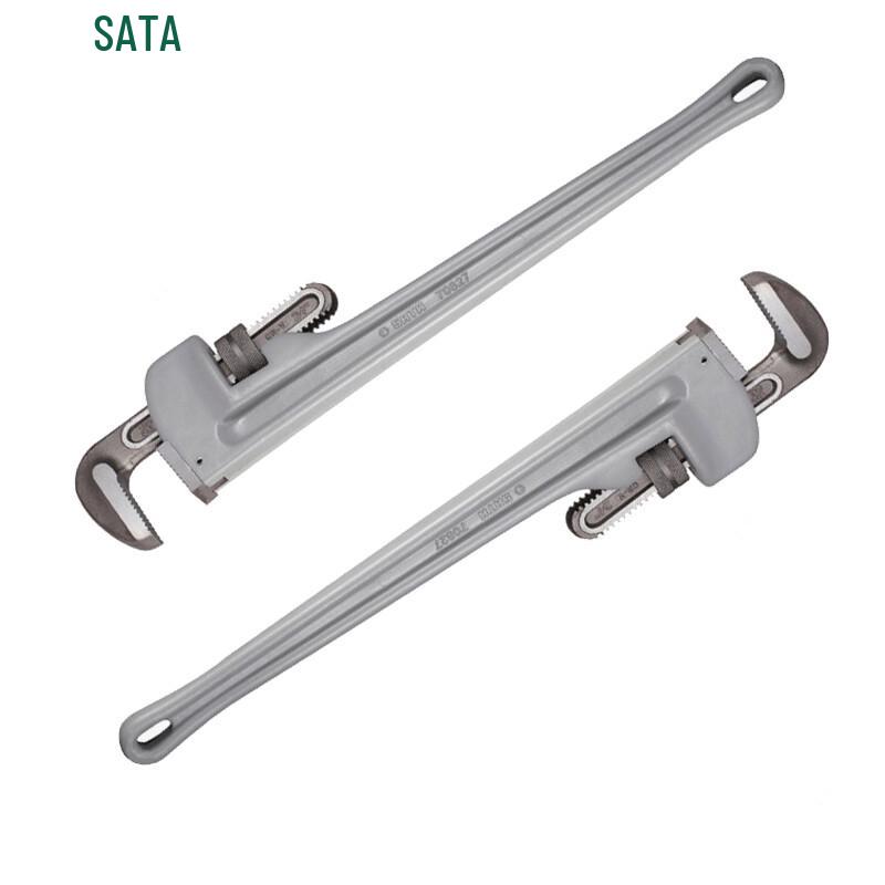 SATA 70823 Aluminum Pipe Wrench 10 inch
