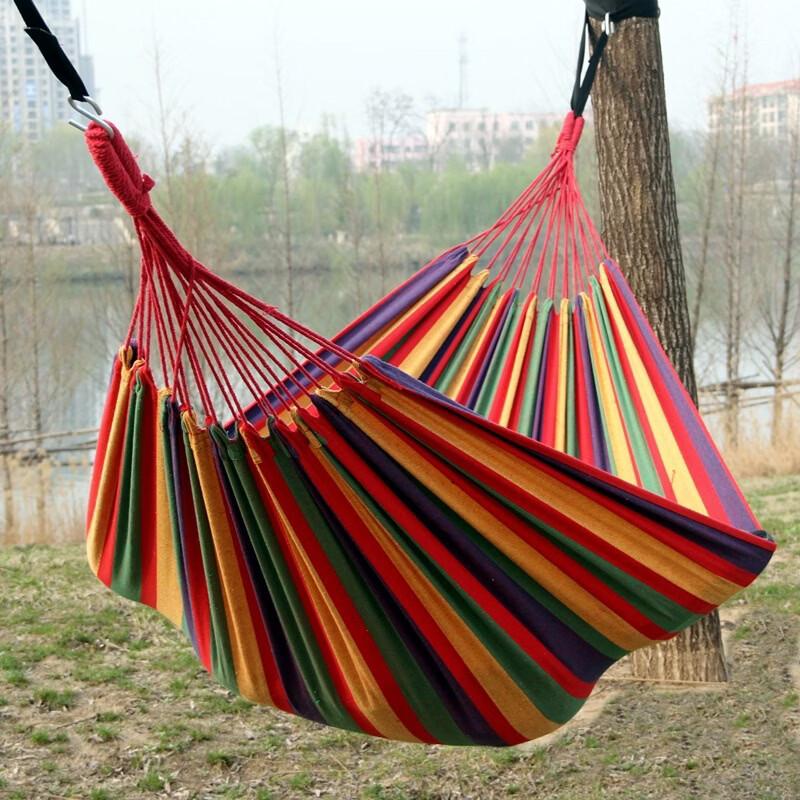 OLOEY Outdoor Canvas Hammock