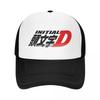 Personalized Anime Initial D Trucker Hat for Unisex Women Adjustable Unisex Baseball Cap Spring Dad Hat