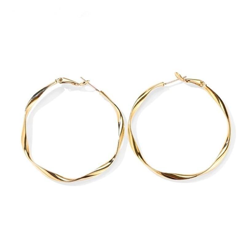 Exaggerated Personality Large Circle Earrings Popular Banquet Earrings Earrings