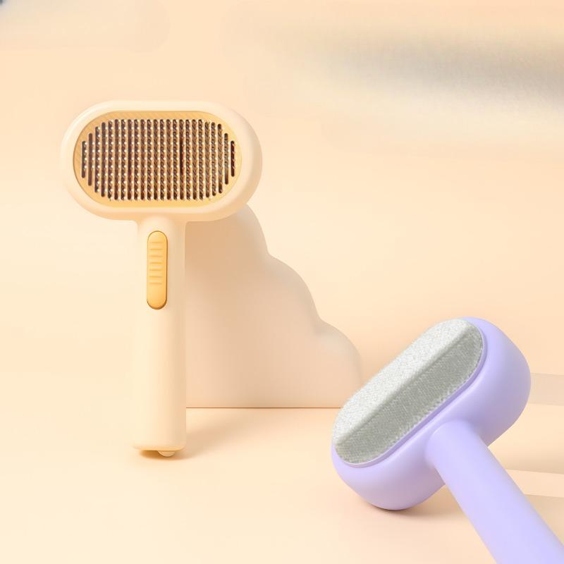 Cat Comb To Remove Floating Hair, Cat Hair Comb, Pet Double-sided Hair Removal Self-cleaning Comb, Cat Hair Removal Magic Tool, Petting Cats and Dogs