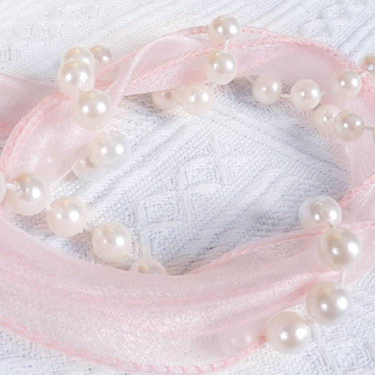 Imitation Pearls Beads Chain for Wedding Party Decoration Artificial Pearls Resin Beads for Art Craft and Jewelry Making