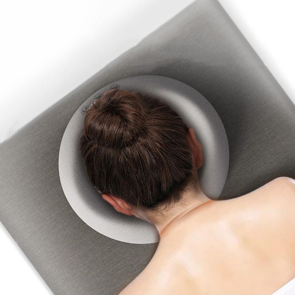U Shaped Silicon Soft Massage Face Relax Pillow Spa Gel Cushion Salon Skin Care Body Back Massage Pad Non Slip Beauty Mat