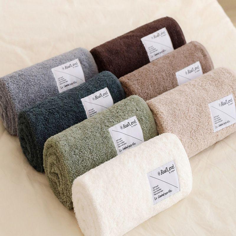 Songwol Handtuch Lemoa Premium Handtuch Elfenbein 1 Stück