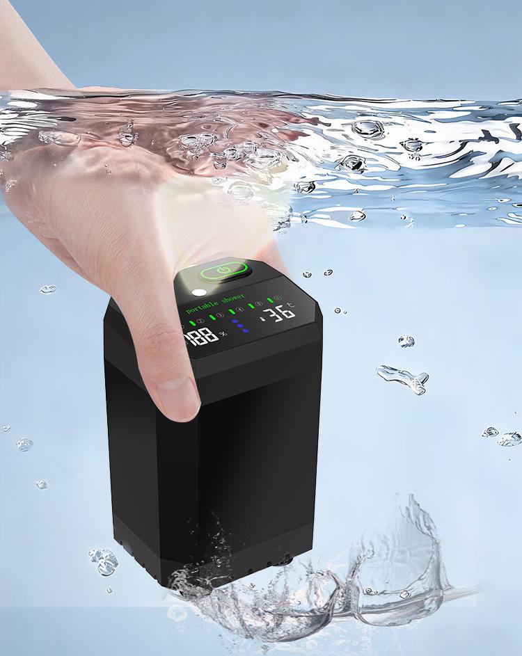 Portable Electric Shower for Outdoor and Dorm Use in Rural Areas