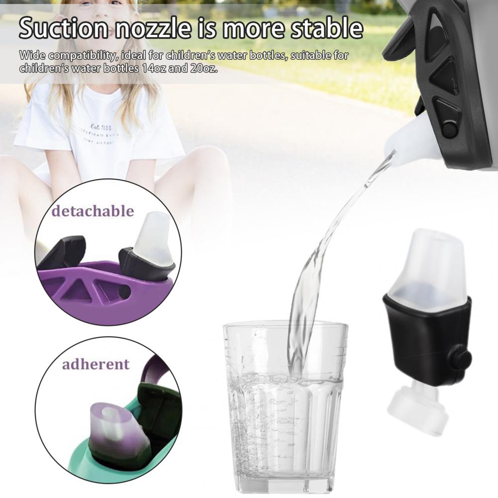 Silikon-Düsen-Ersatz-Ausguss für Kinder-Wasserflasche Selbstabdichtendes Mundstück BPA-frei 14oz/20oz Wasserflaschen-Ersatzteil