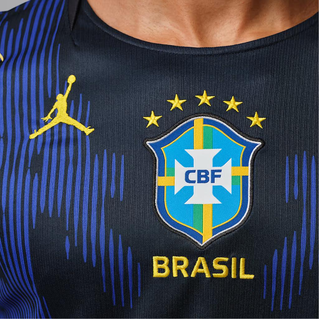 Jordan Brazil 2026 Stadium Away Men's Jordan Dri-FIT Soccer Replica Jersey