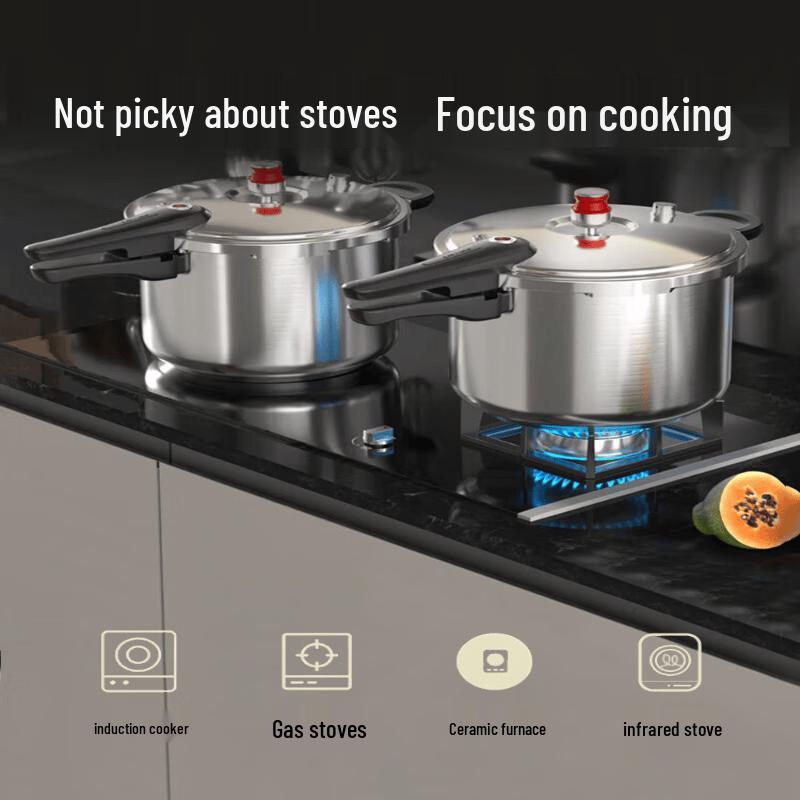 KOBACH 304 Stainless Steel Pressure Cooker