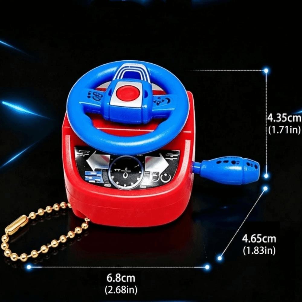 Mini Simulated Steering Wheel Various colors Backpack Hanging Ornament Small Gift
