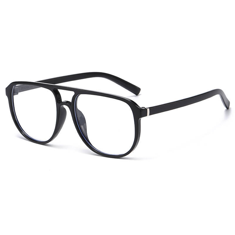 Color changing simple flat mirror 2026 new fashion square frame plain makeup glasses frame concave shape Internet celebrity glasses frame women as shown
